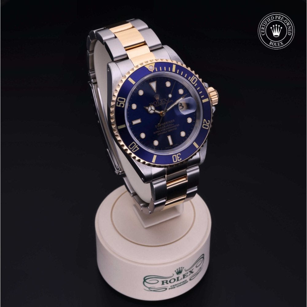 Rolex Certified Pre-Owned Oyster Perpetual 40 in Acciaio/oro G, 16613 | Verga 1947