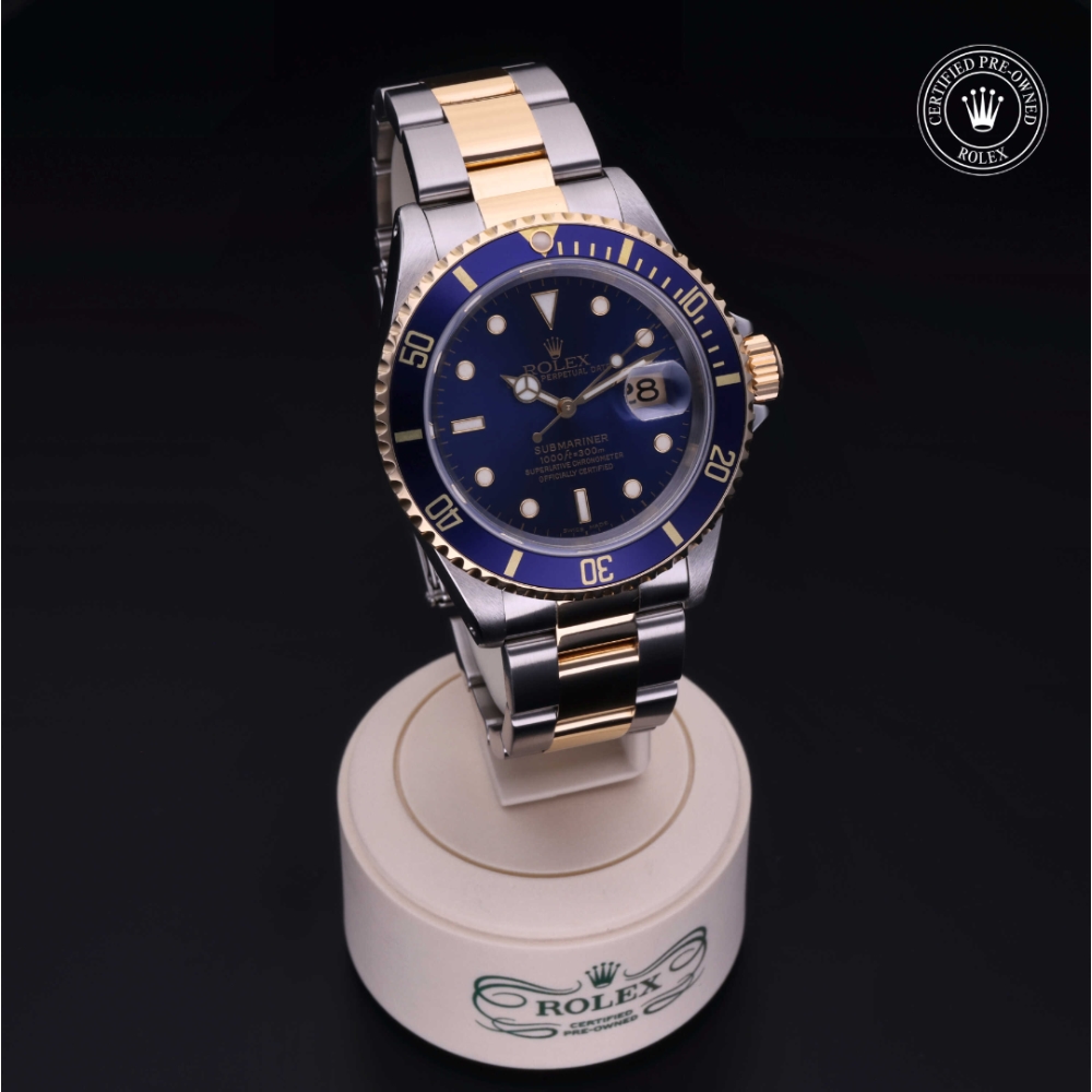 Rolex Certified Pre-Owned Oyster Perpetual 40 in Acciaio/oro G, 16613 | Verga 1947