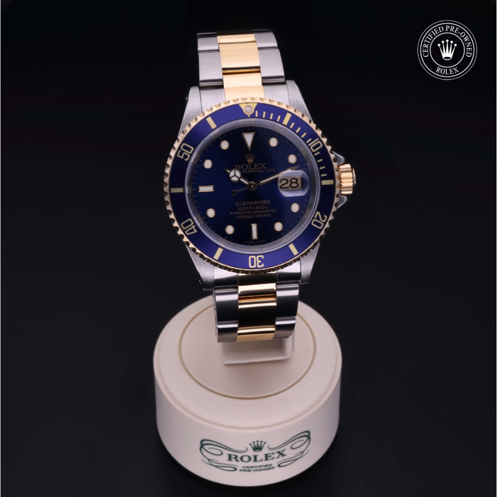 Rolex Certified Pre-Owned Oyster Perpetual 40 in Acciaio/oro G, 16613 | Verga 1947