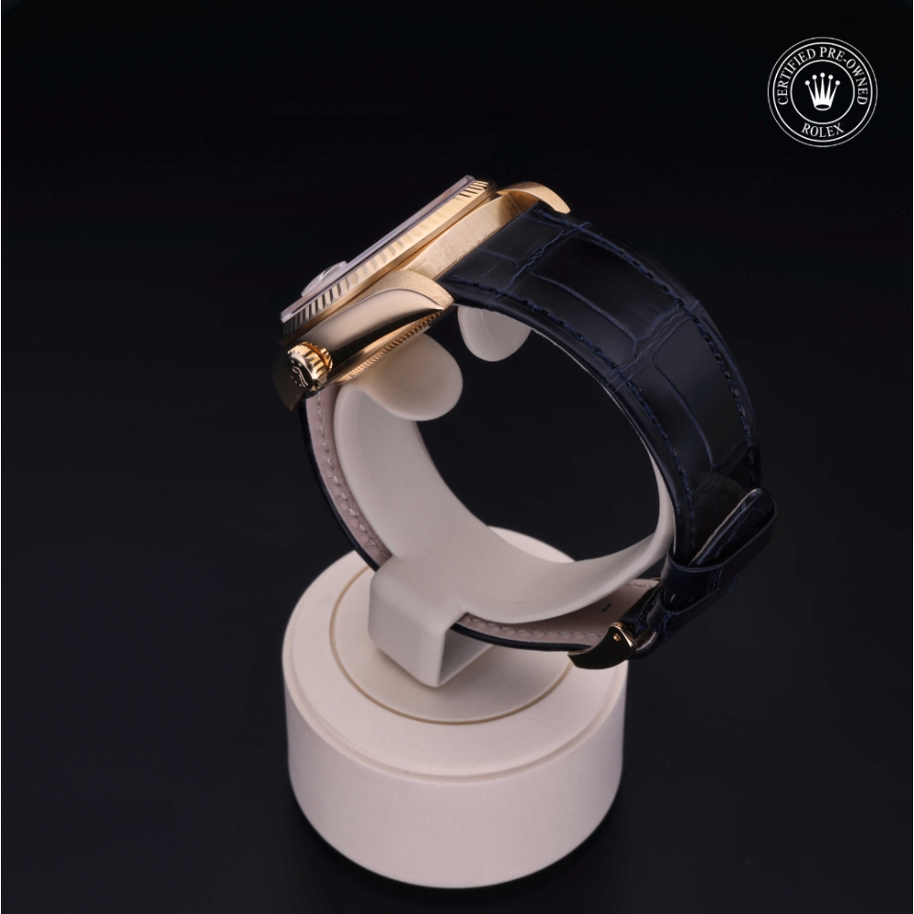 Rolex Certified Pre-Owned Oyster Perpetual 36 in Oro 18 CT.G, 18038 | Verga 1947