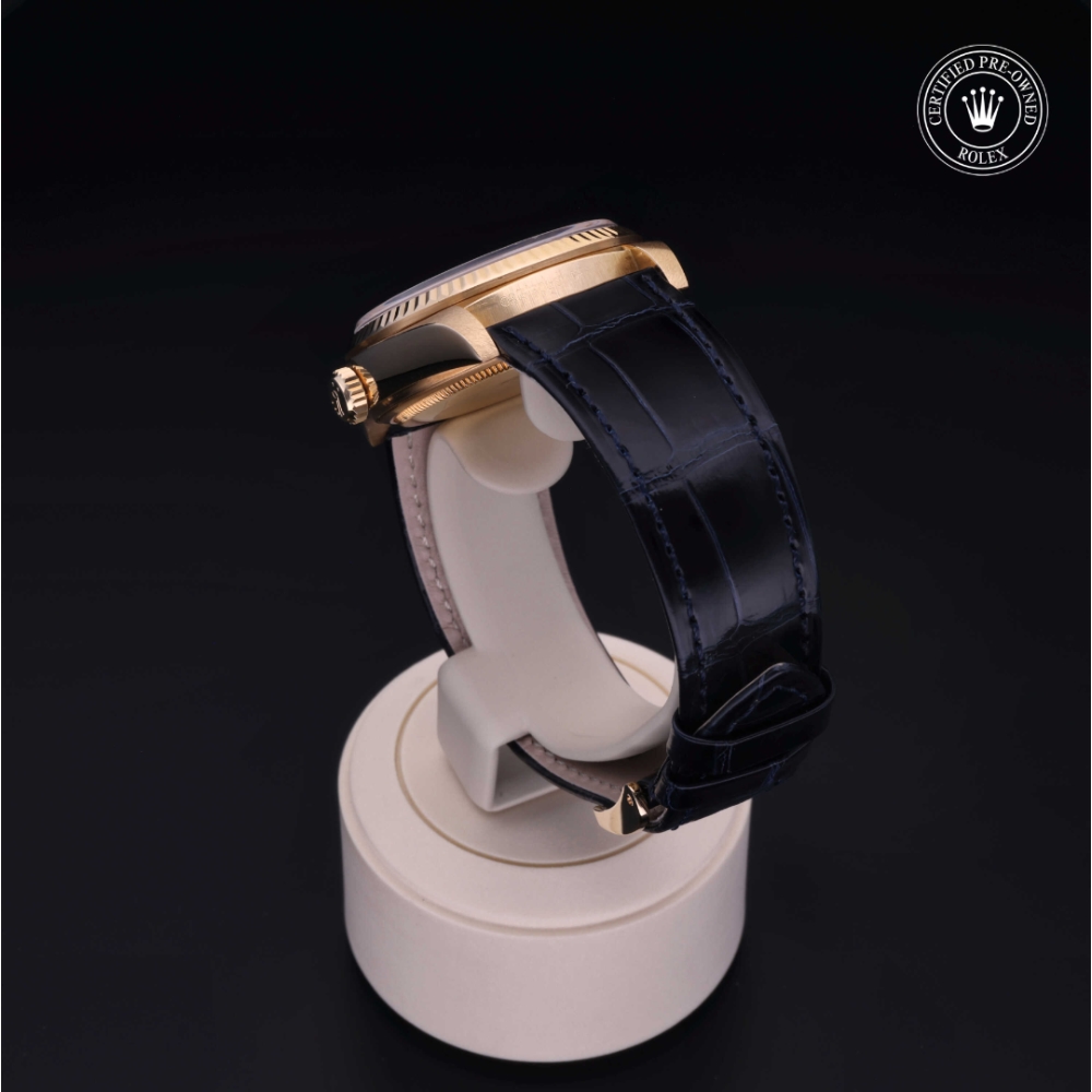 Rolex Certified Pre-Owned Oyster Perpetual 36 in Oro 18 CT.G, 18038 | Verga 1947