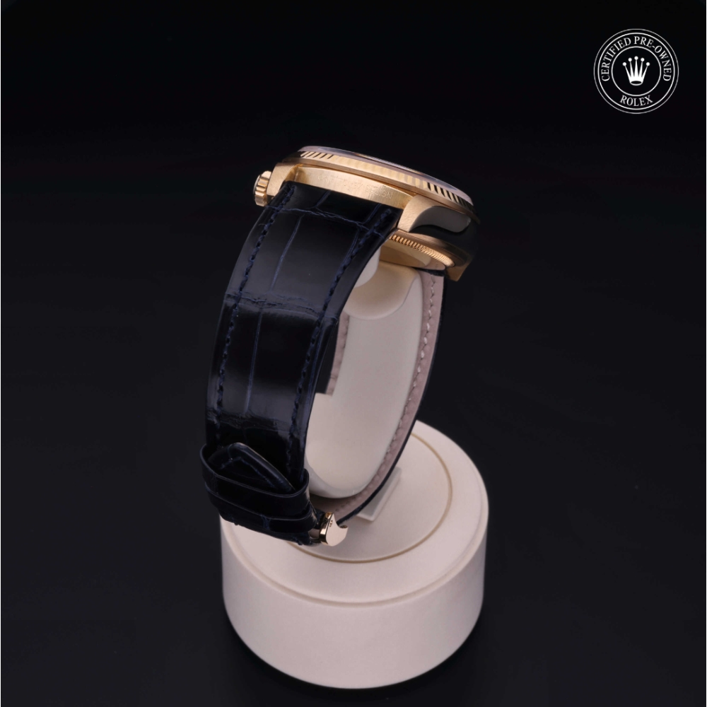 Rolex Certified Pre-Owned Oyster Perpetual 36 in Oro 18 CT.G, 18038 | Verga 1947