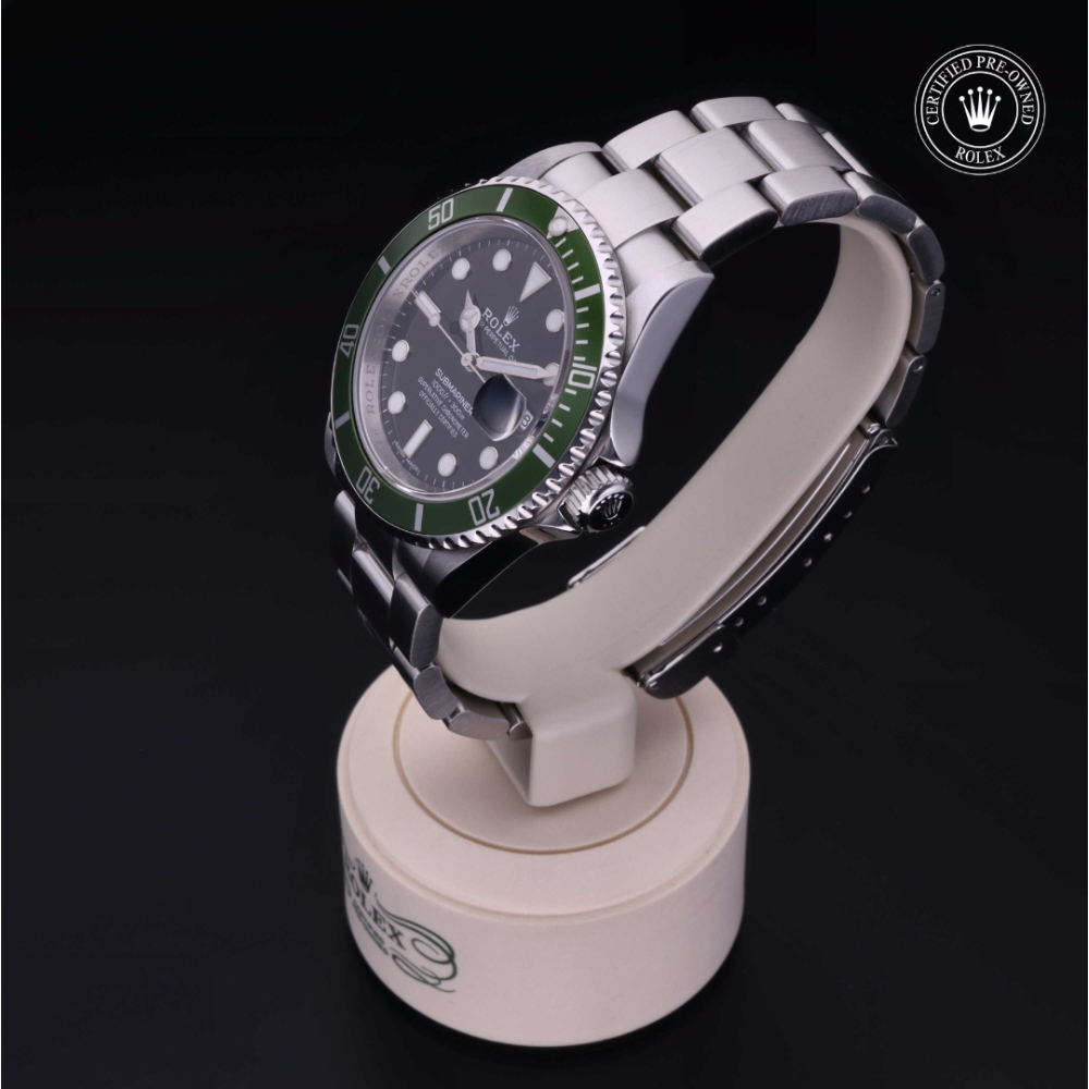 Rolex Certified Pre-Owned Oyster Perpetual 40 in Steel, 16610LV | Verga 1947