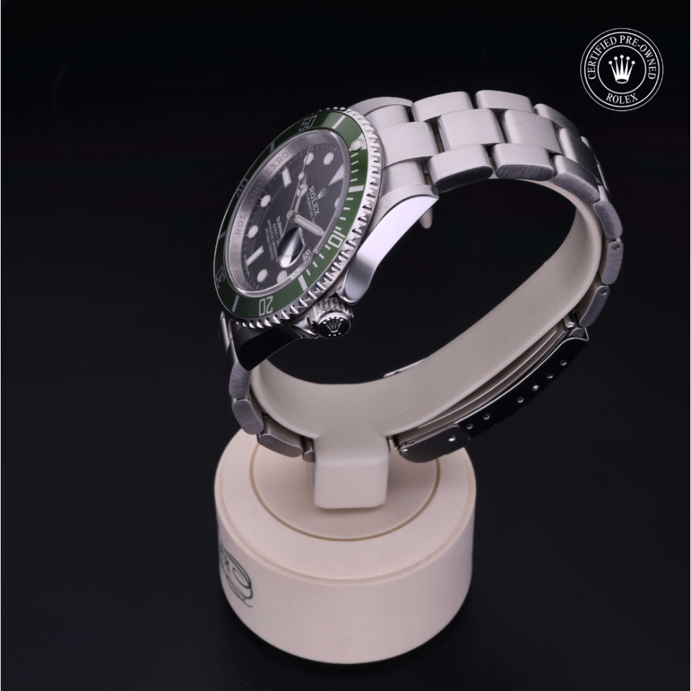 Rolex Certified Pre-Owned Oyster Perpetual 40 in Steel, 16610LV | Verga 1947