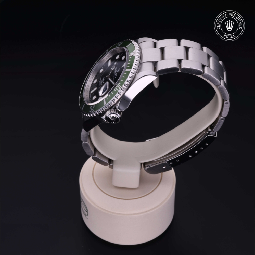 Rolex Certified Pre-Owned Oyster Perpetual 40 in Steel, 16610LV | Verga 1947
