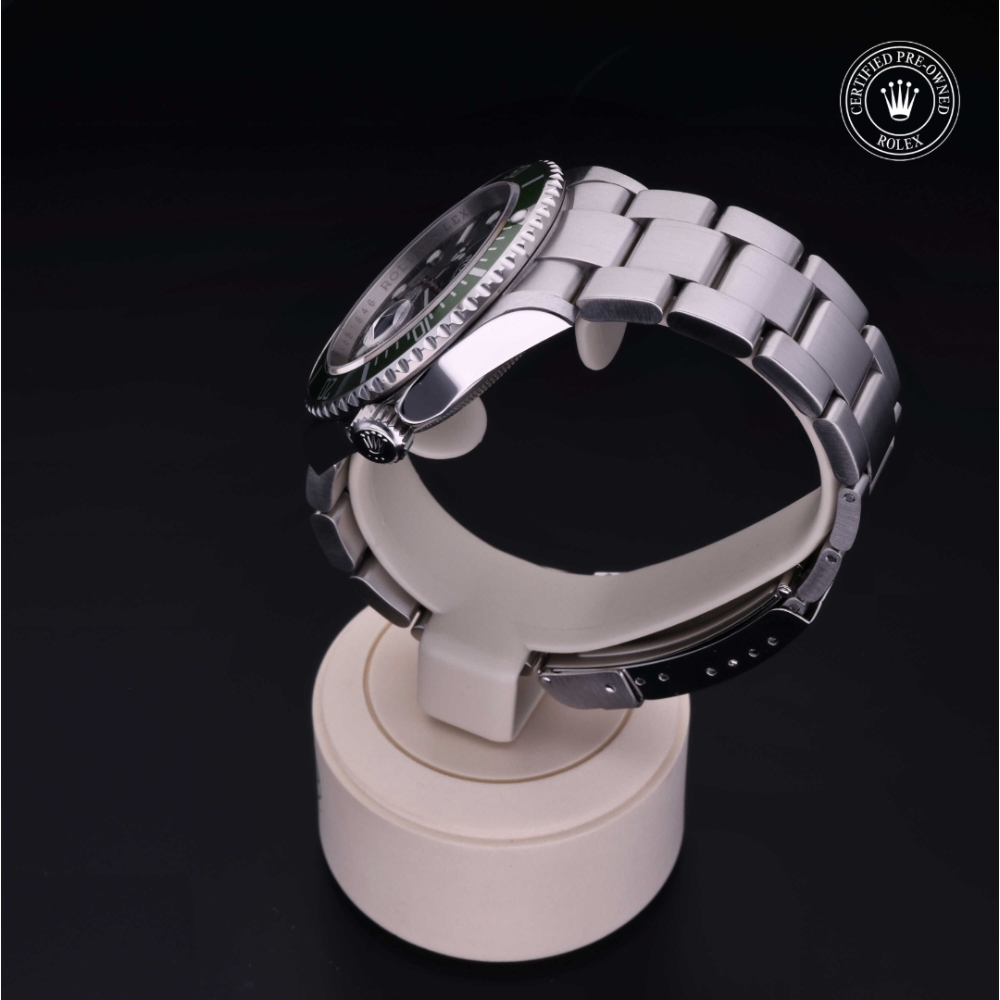 Rolex Certified Pre-Owned Oyster Perpetual 40 in Steel, 16610LV | Verga 1947