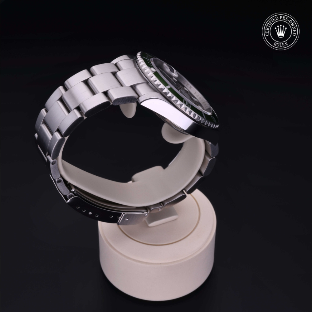Rolex Certified Pre-Owned Oyster Perpetual 40 in Steel, 16610LV | Verga 1947