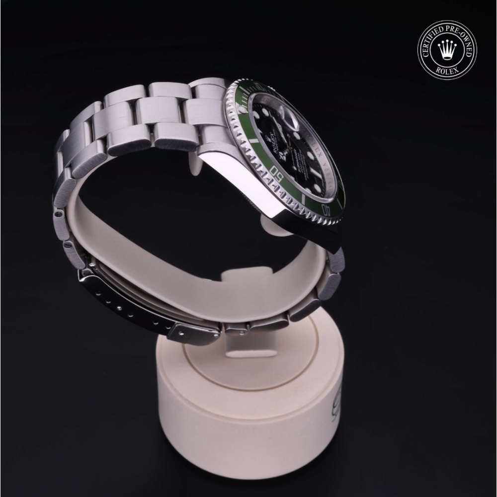 Rolex Certified Pre-Owned Oyster Perpetual 40 in Steel, 16610LV | Verga 1947