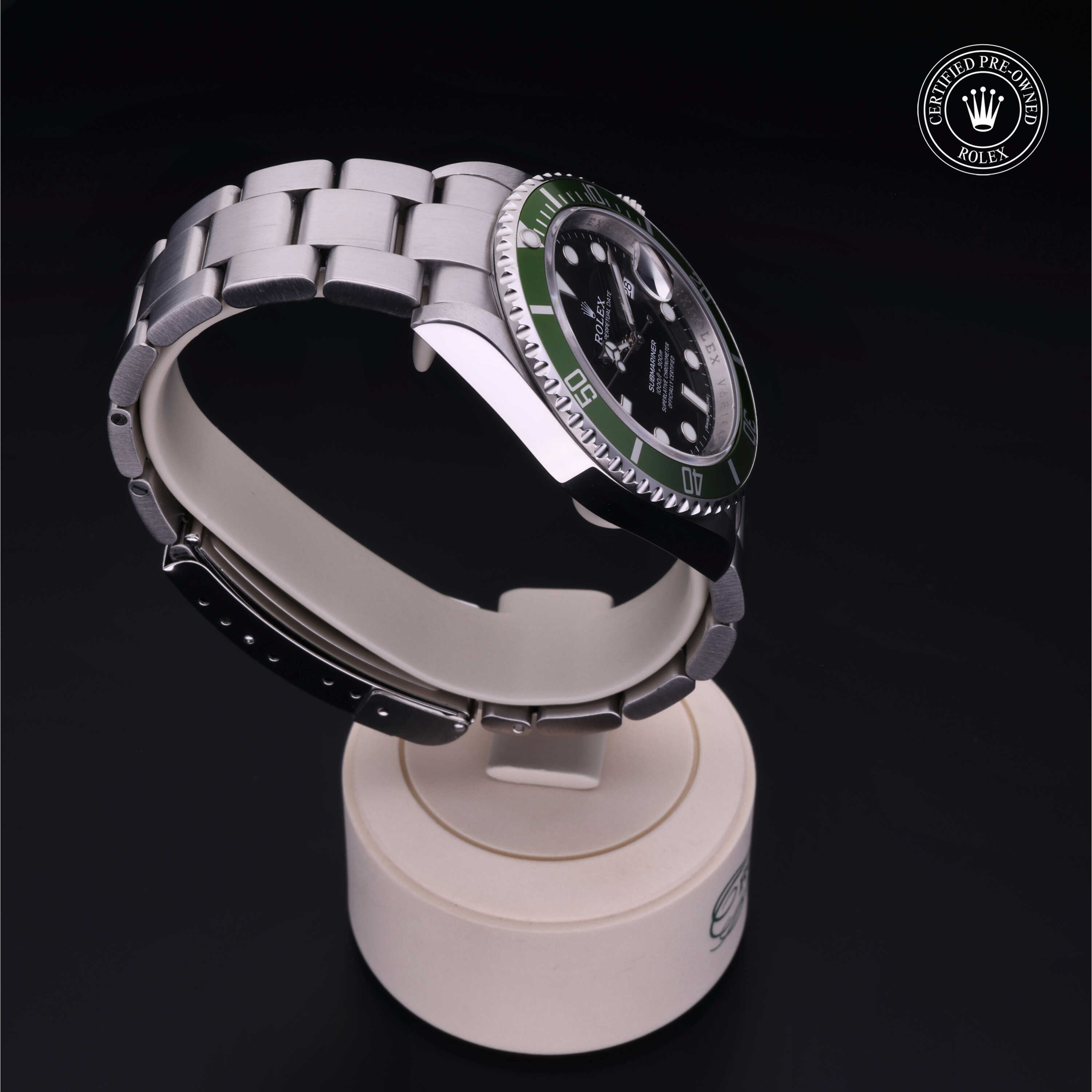 Rolex Certified Pre-Owned Oyster Perpetual 40 in Steel, 16610LV | Verga 1947