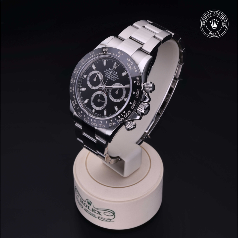 Rolex Certified Pre-Owned Oyster Perpetual 40 in Steel, 116500LN | Verga 1947