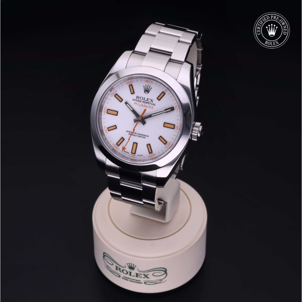 Rolex Certified Pre-Owned Oyster Perpetual 40 in Acciaio, 116400 | Verga 1947