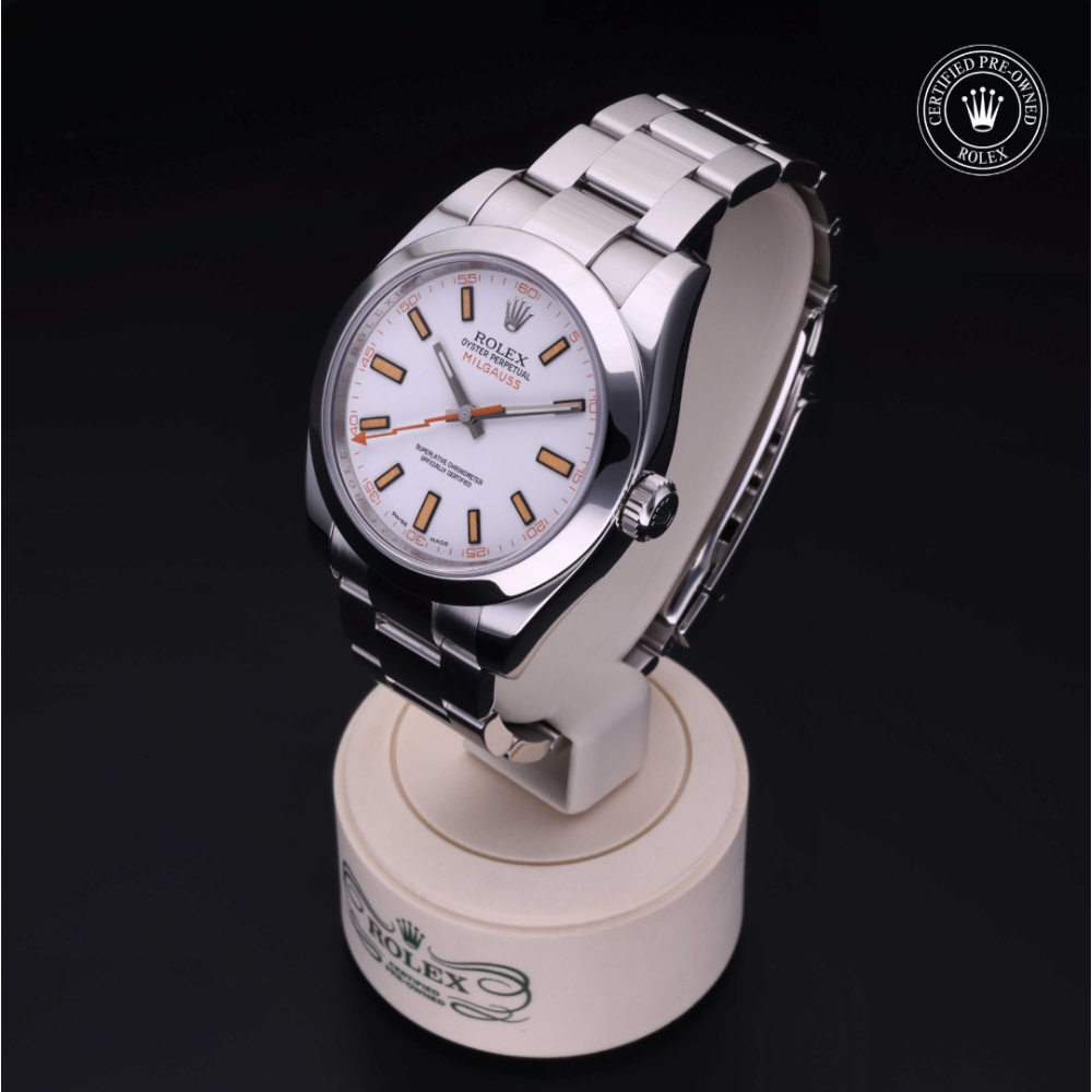 Rolex Certified Pre-Owned Oyster Perpetual 40 in Acciaio, 116400 | Verga 1947