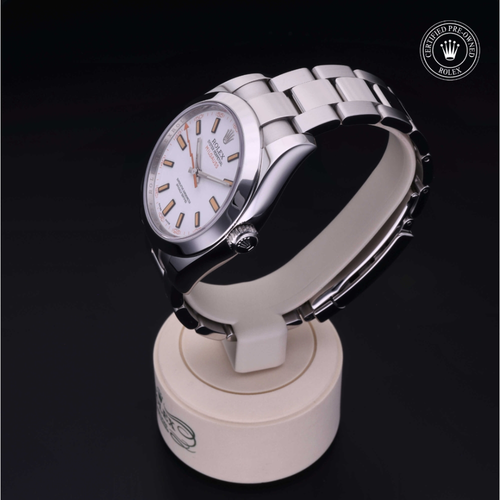 Rolex Certified Pre-Owned Oyster Perpetual 40 in Acciaio, 116400 | Verga 1947
