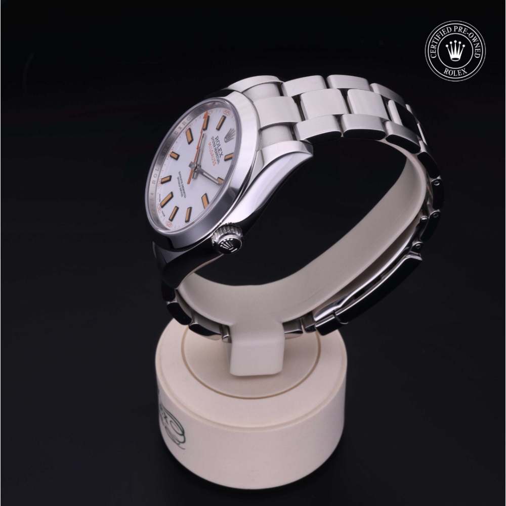 Rolex Certified Pre-Owned Oyster Perpetual 40 in Acciaio, 116400 | Verga 1947