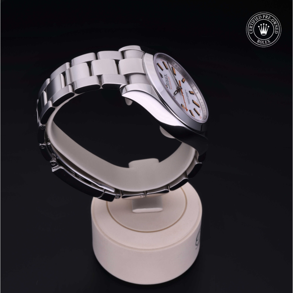 Rolex Certified Pre-Owned Oyster Perpetual 40 in Acciaio, 116400 | Verga 1947