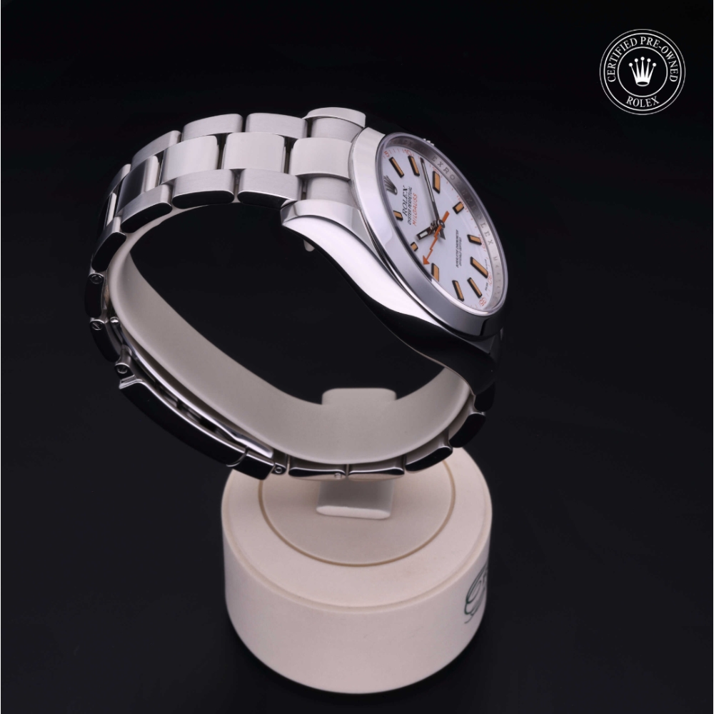 Rolex Certified Pre-Owned Oyster Perpetual 40 in Acciaio, 116400 | Verga 1947