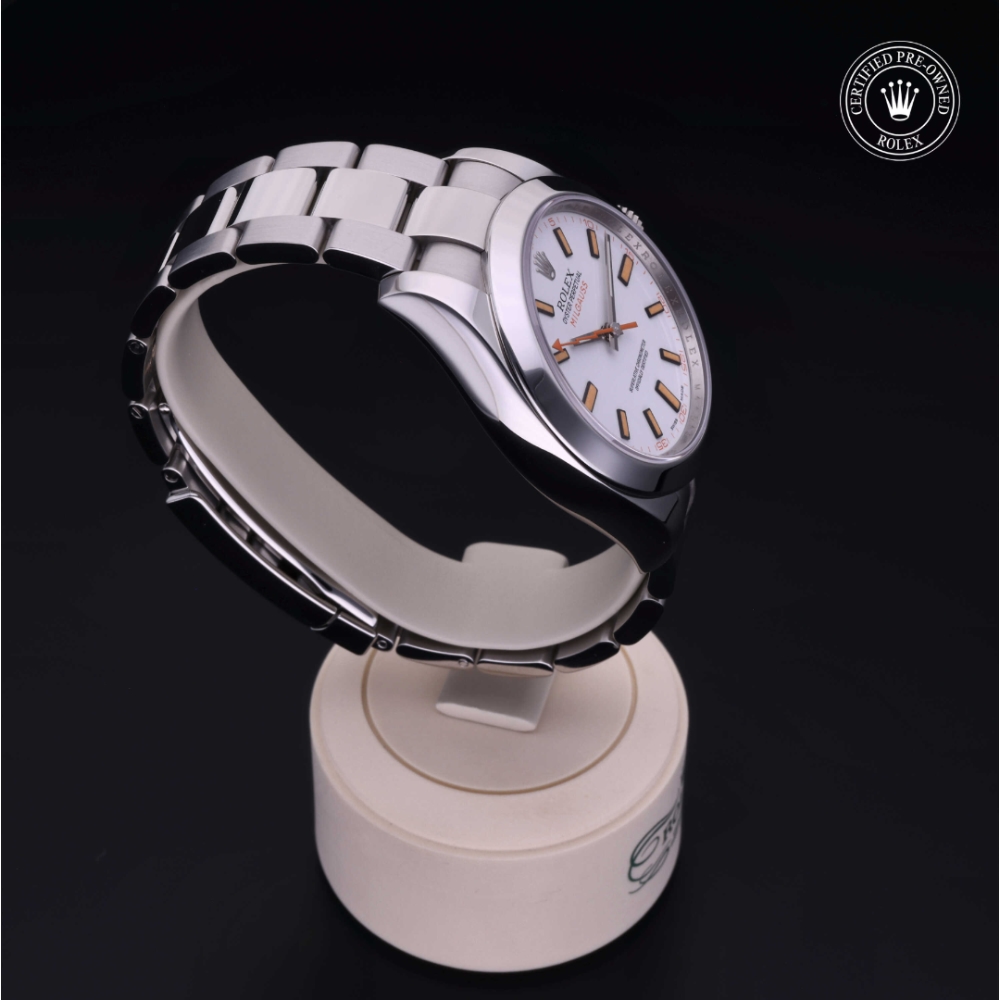 Rolex Certified Pre-Owned Oyster Perpetual 40 in Acciaio, 116400 | Verga 1947