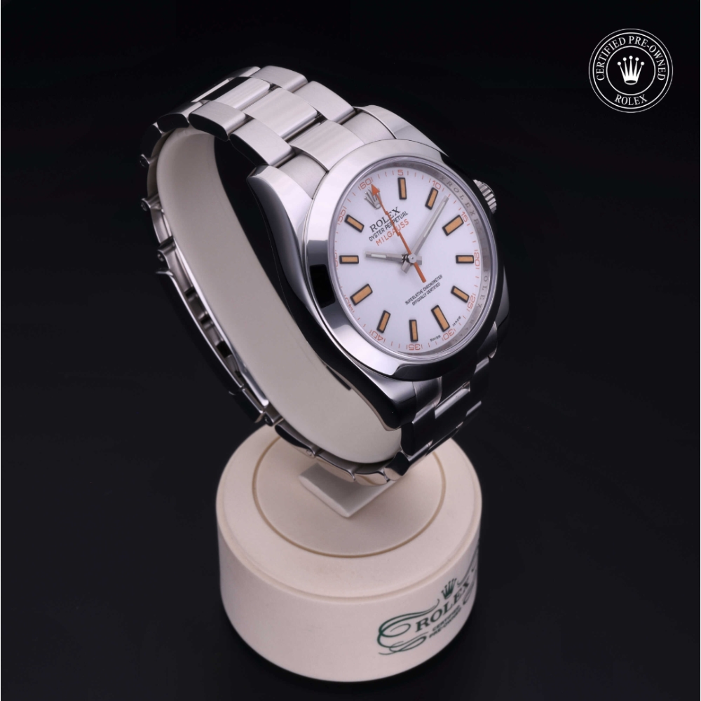 Rolex Certified Pre-Owned Oyster Perpetual 40 in Acciaio, 116400 | Verga 1947