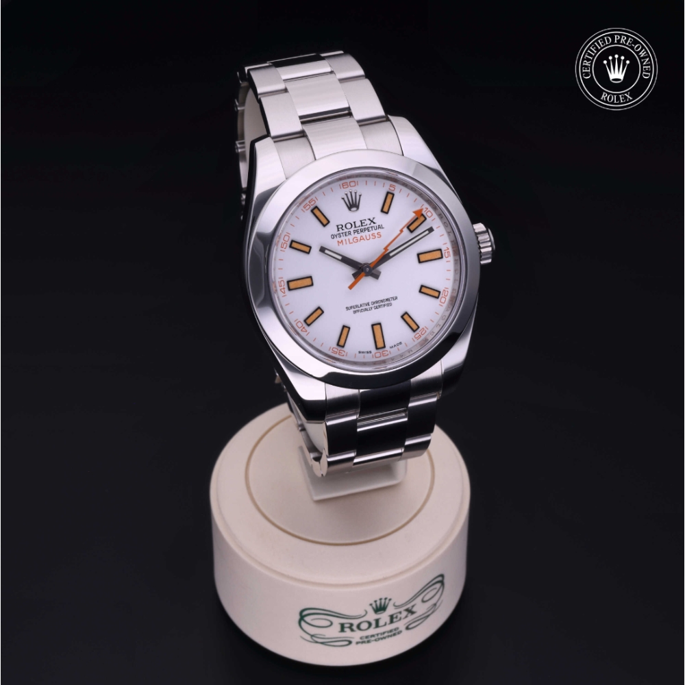Rolex Certified Pre-Owned Oyster Perpetual 40 in Acciaio, 116400 | Verga 1947
