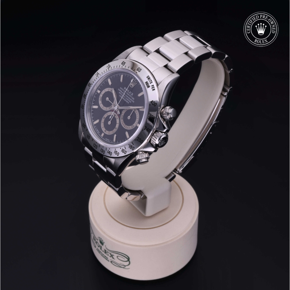 Rolex Certified Pre-Owned Oyster Perpetual 40 in Acciaio, 16520 | Verga 1947