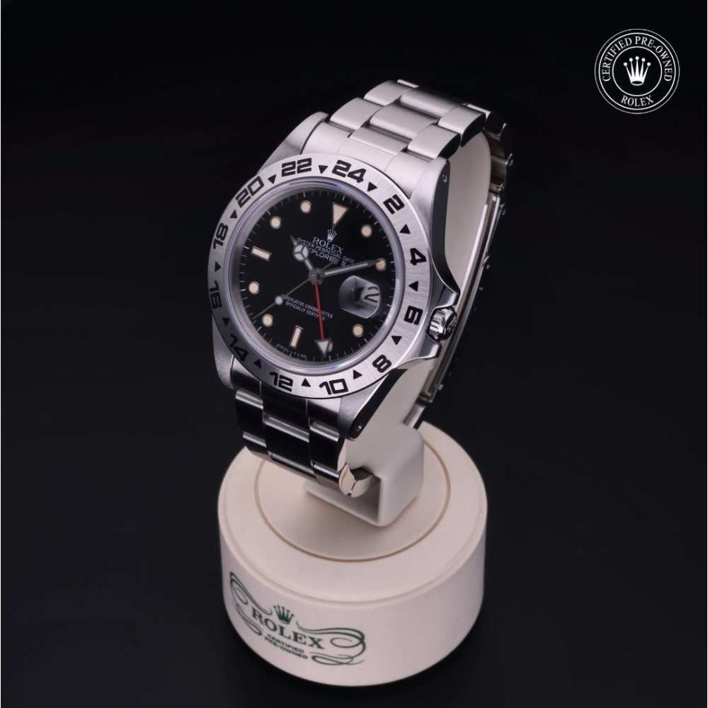 Rolex Certified Pre-Owned Oyster Perpetual 40 in Steel, 16550 | Verga 1947