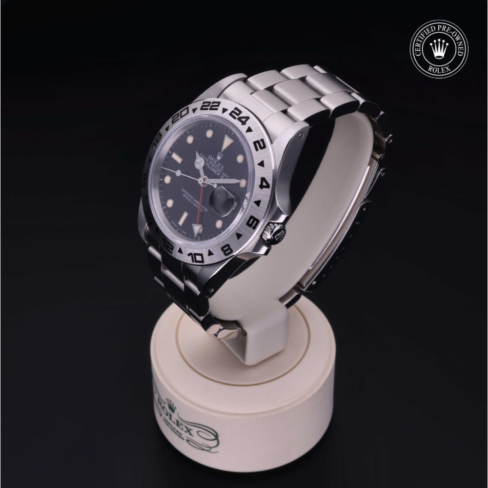 Rolex Certified Pre-Owned Oyster Perpetual 40 in Steel, 16550 | Verga 1947