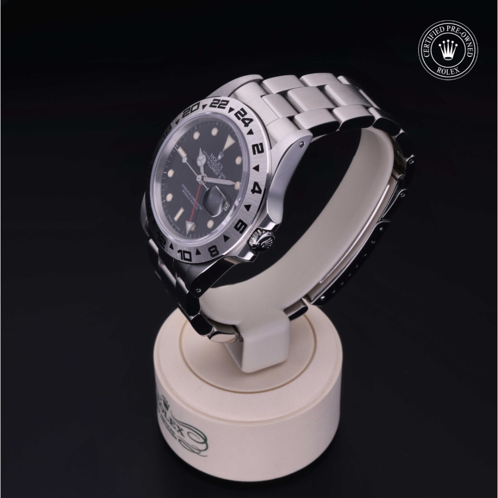 Rolex Certified Pre-Owned Oyster Perpetual 40 in Steel, 16550 | Verga 1947