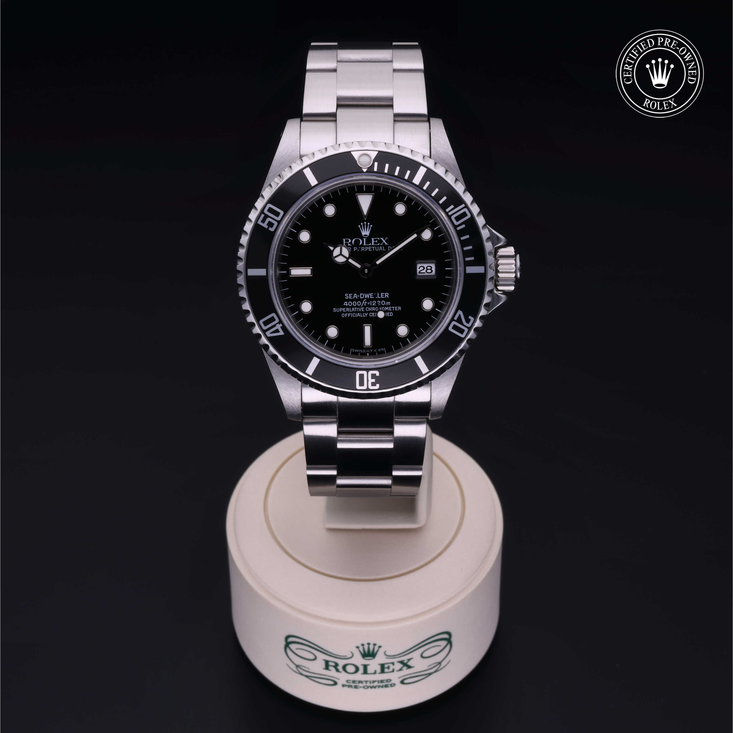Rolex Certified Pre-Owned Oyster Perpetual 40 in Steel, 16600 | Verga 1947