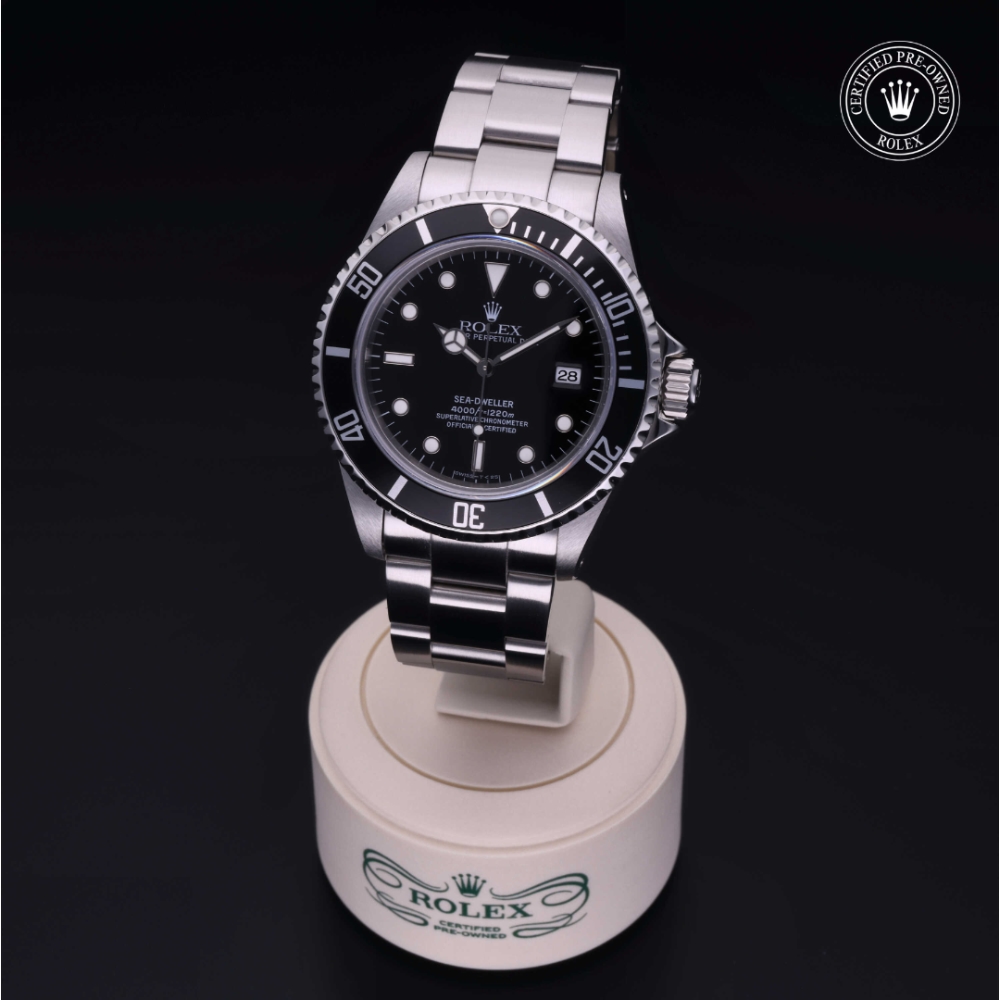 Rolex Certified Pre-Owned Oyster Perpetual 40 in Steel, 16600 | Verga 1947