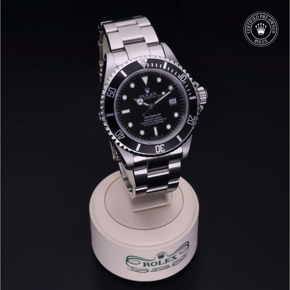 Rolex Certified Pre-Owned Oyster Perpetual 40 in Steel, 16600 | Verga 1947