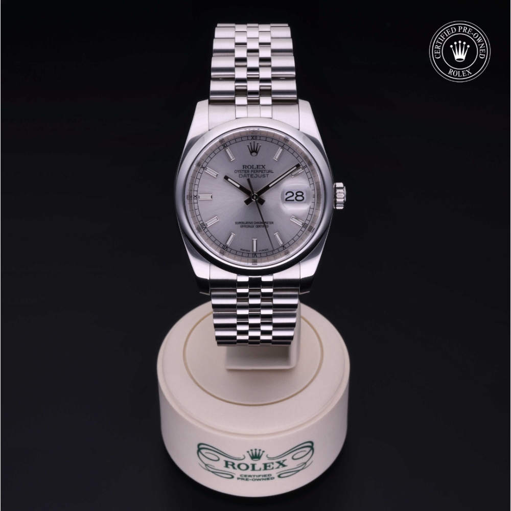 Rolex Certified Pre-Owned Oyster Perpetual 36 in Steel, 116200 | Verga 1947