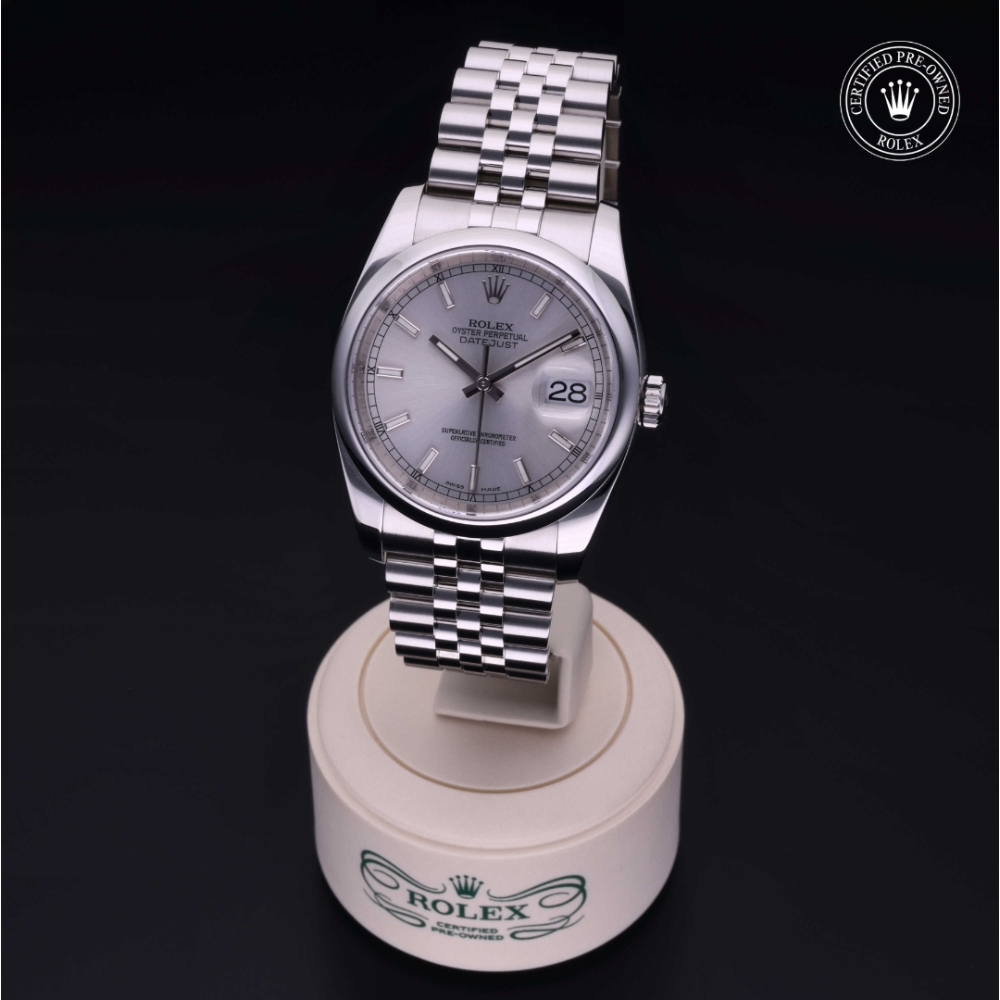 Rolex Certified Pre-Owned Oyster Perpetual 36 in Steel, 116200 | Verga 1947