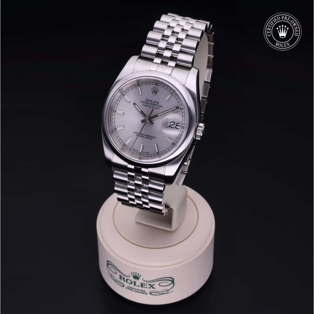 Rolex Certified Pre-Owned Oyster Perpetual 36 in Steel, 116200 | Verga 1947