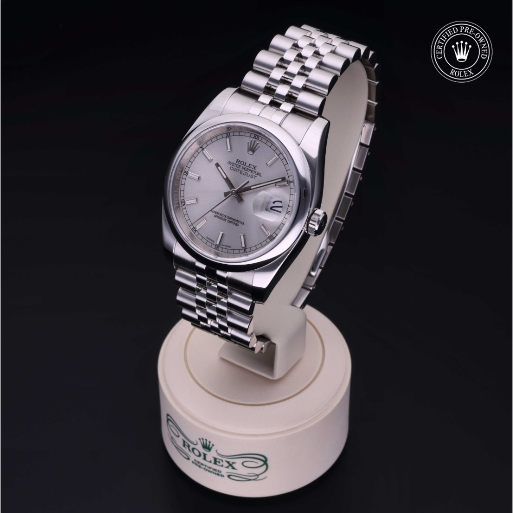 Rolex Certified Pre-Owned Oyster Perpetual 36 in Steel, 116200 | Verga 1947