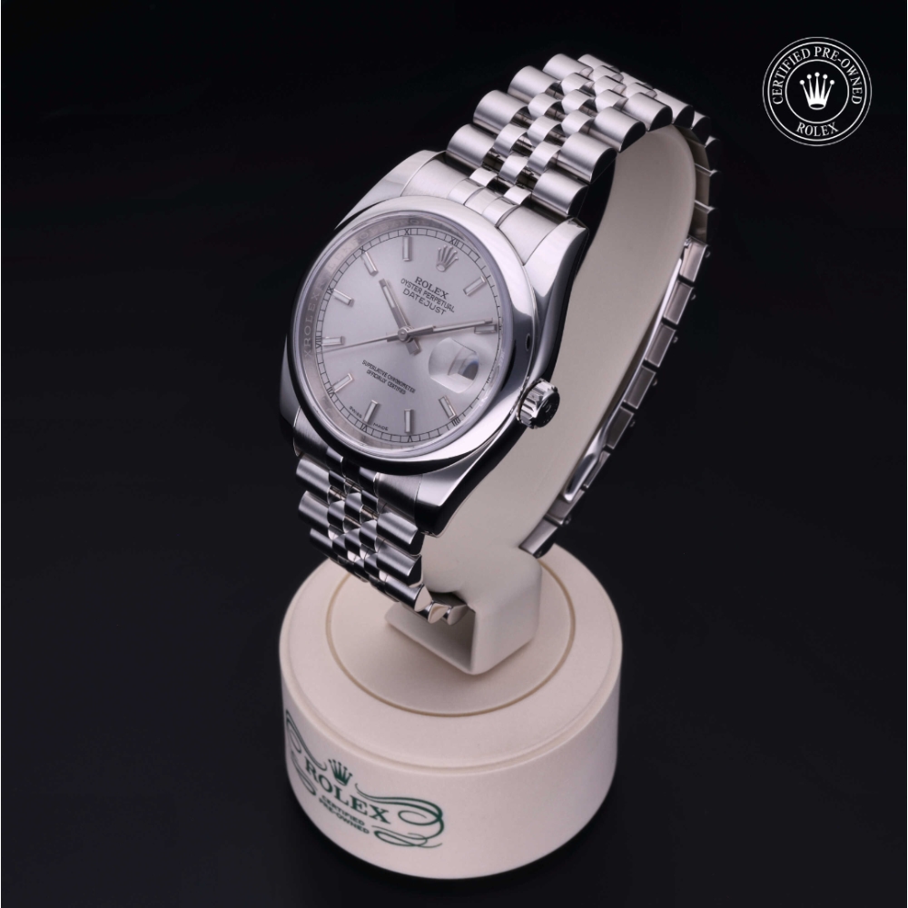 Rolex Certified Pre-Owned Oyster Perpetual 36 in Steel, 116200 | Verga 1947