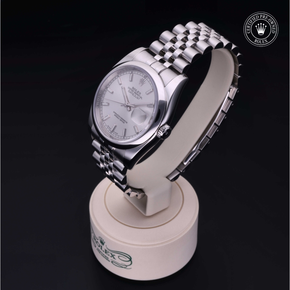 Rolex Certified Pre-Owned Oyster Perpetual 36 in Steel, 116200 | Verga 1947