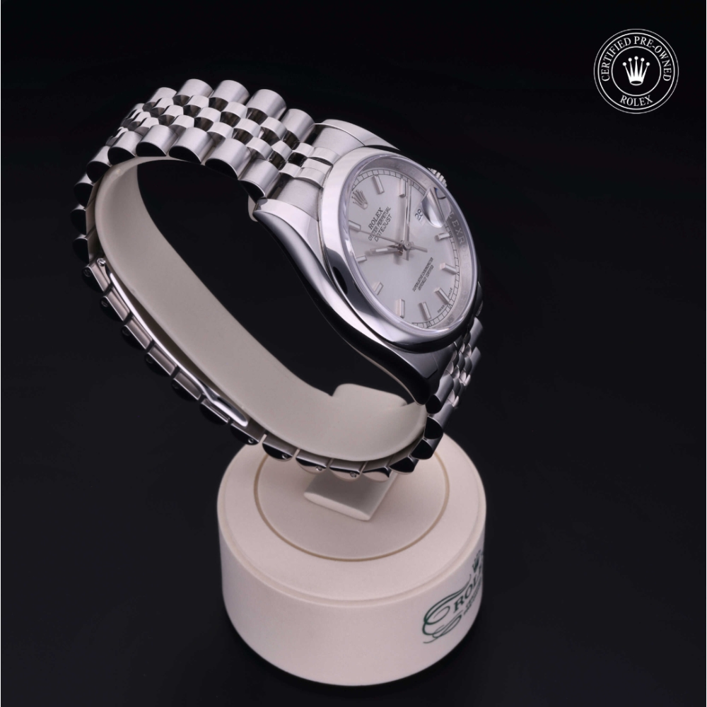 Rolex Certified Pre-Owned Oyster Perpetual 36 in Steel, 116200 | Verga 1947