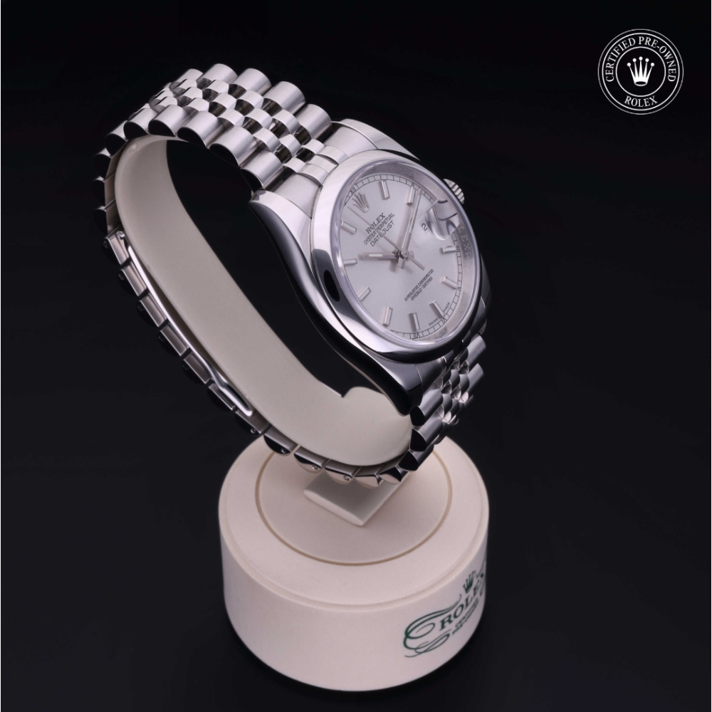Rolex Certified Pre-Owned Oyster Perpetual 36 in Steel, 116200 | Verga 1947