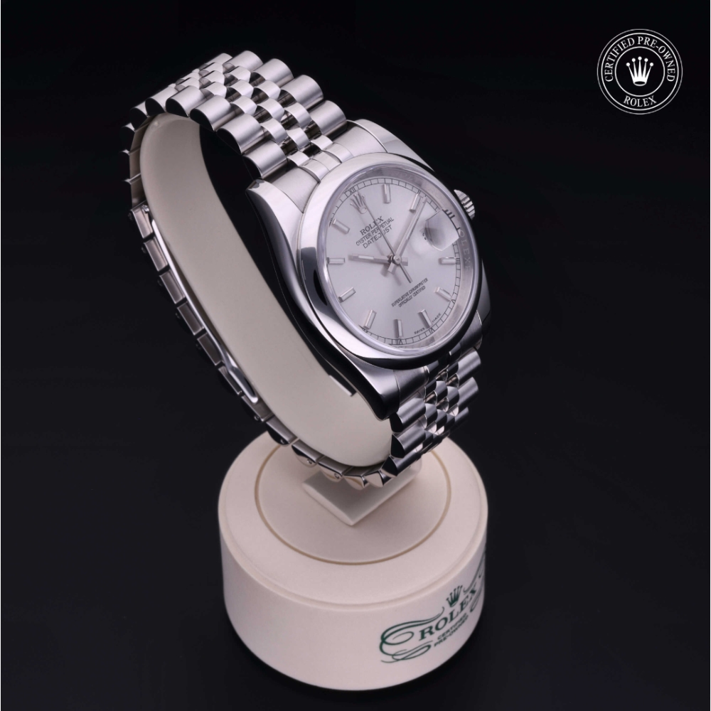 Rolex Certified Pre-Owned Oyster Perpetual 36 in Steel, 116200 | Verga 1947