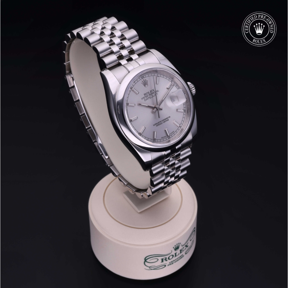 Rolex Certified Pre-Owned Oyster Perpetual 36 in Steel, 116200 | Verga 1947