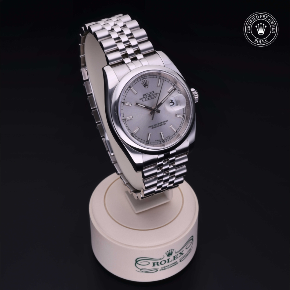 Rolex Certified Pre-Owned Oyster Perpetual 36 in Steel, 116200 | Verga 1947