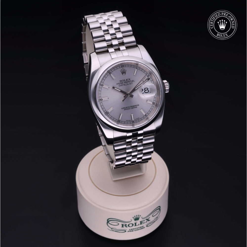 Rolex Certified Pre-Owned Oyster Perpetual 36 in Steel, 116200 | Verga 1947
