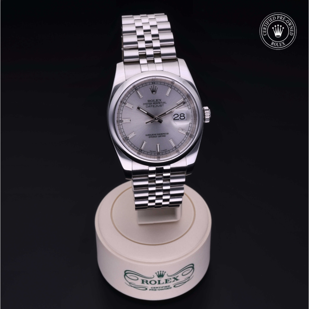 Rolex Certified Pre-Owned Oyster Perpetual 36 in Steel, 116200 | Verga 1947