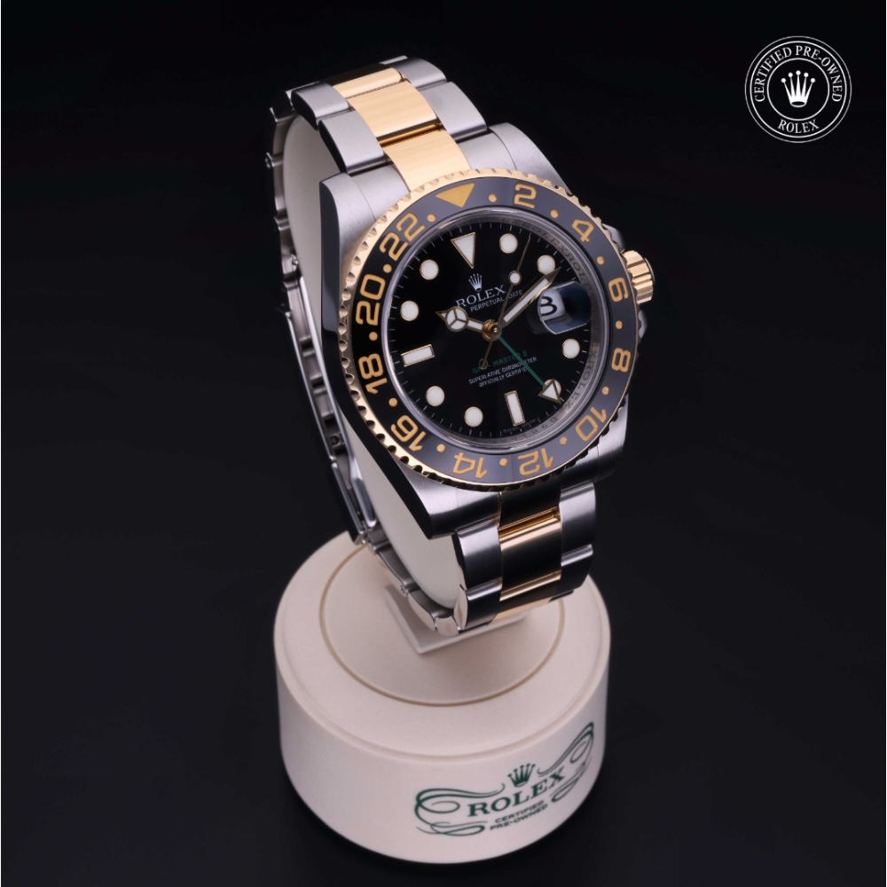 Rolex Certified Pre-Owned Oyster Perpetual 40 in Acciaio/oro G, 116713LN | Verga 1947