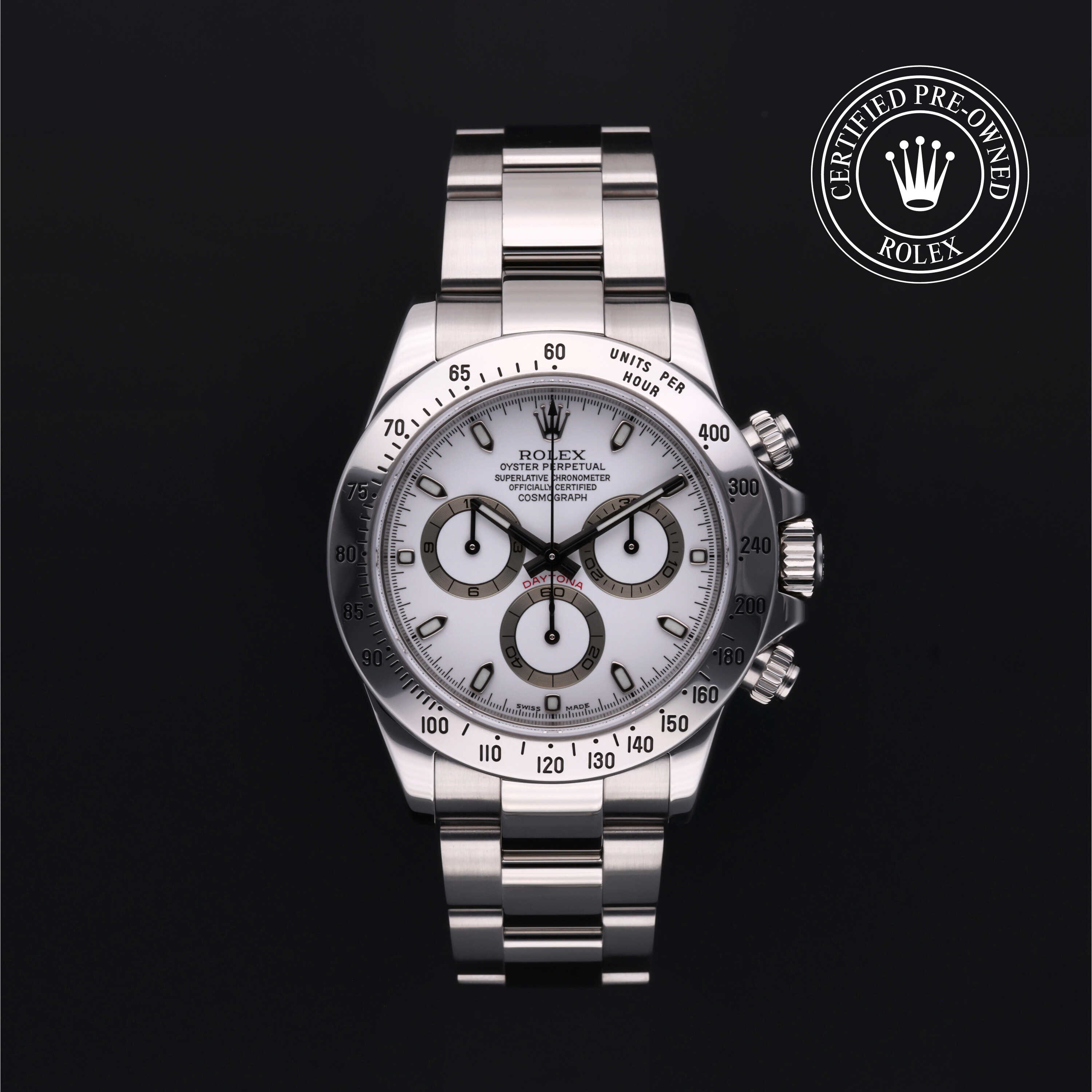 Rolex Certified Pre-Owned  40 in Steel, 116520 | Verga 1947
