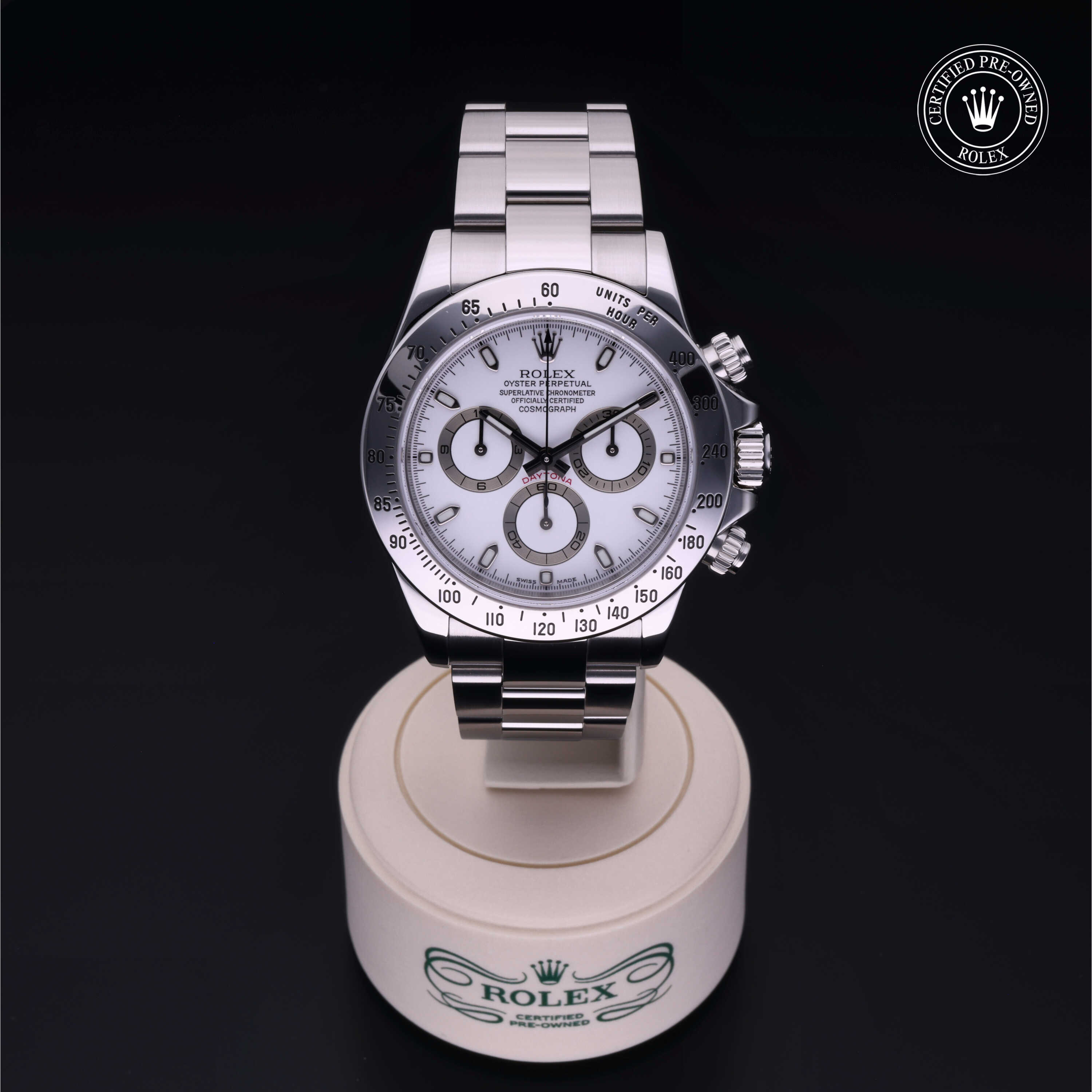 Rolex Certified Pre-Owned  40 in Steel, 116520 | Verga 1947