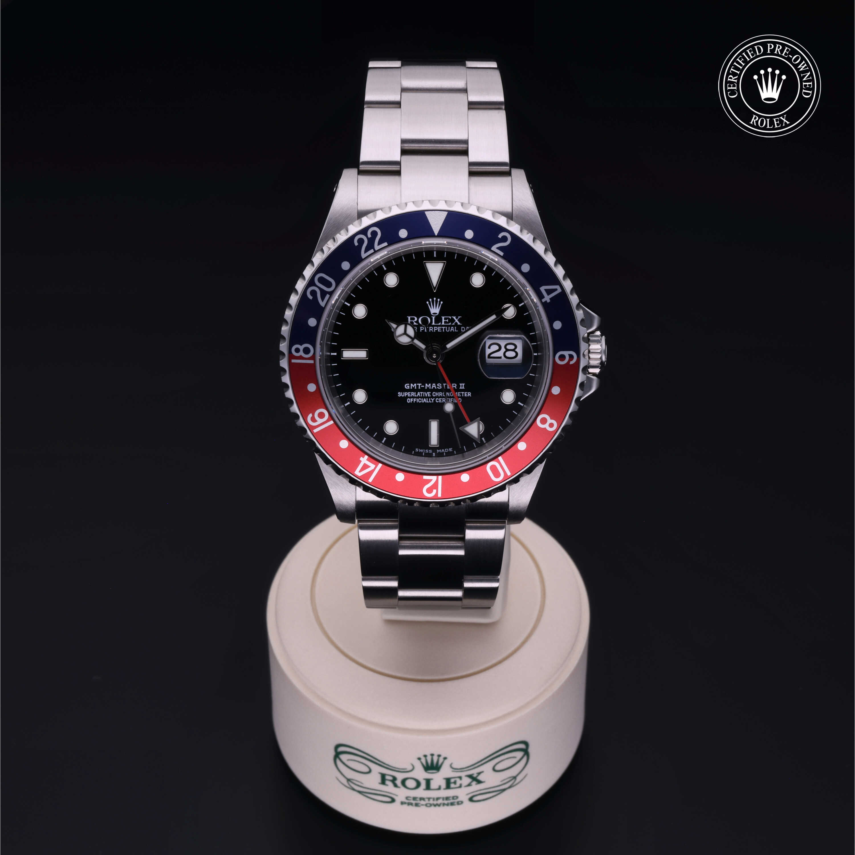 Rolex Certified Pre-Owned  40 in Steel, 16710BLRO | Verga 1947