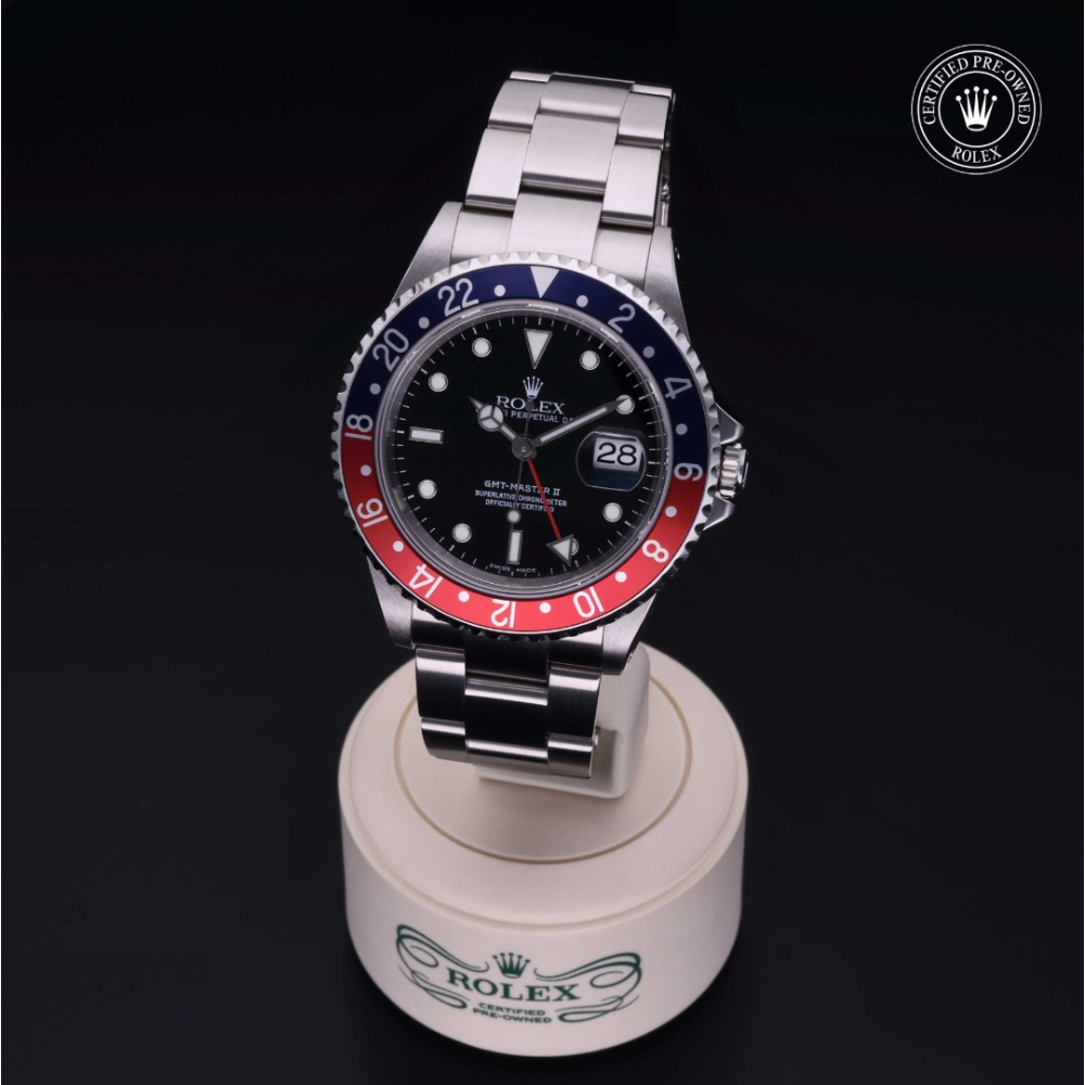 Rolex Certified Pre-Owned  40 in Steel, 16710BLRO | Verga 1947