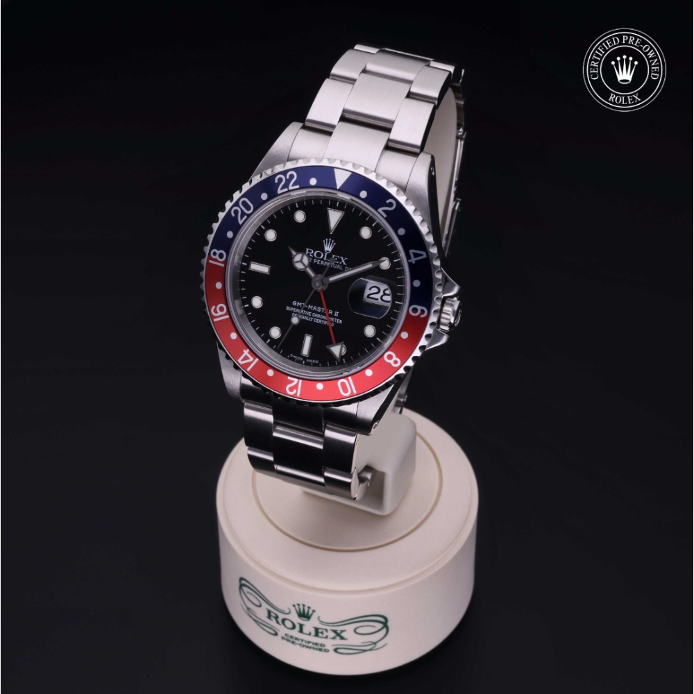 Rolex Certified Pre-Owned  40 in Steel, 16710BLRO | Verga 1947