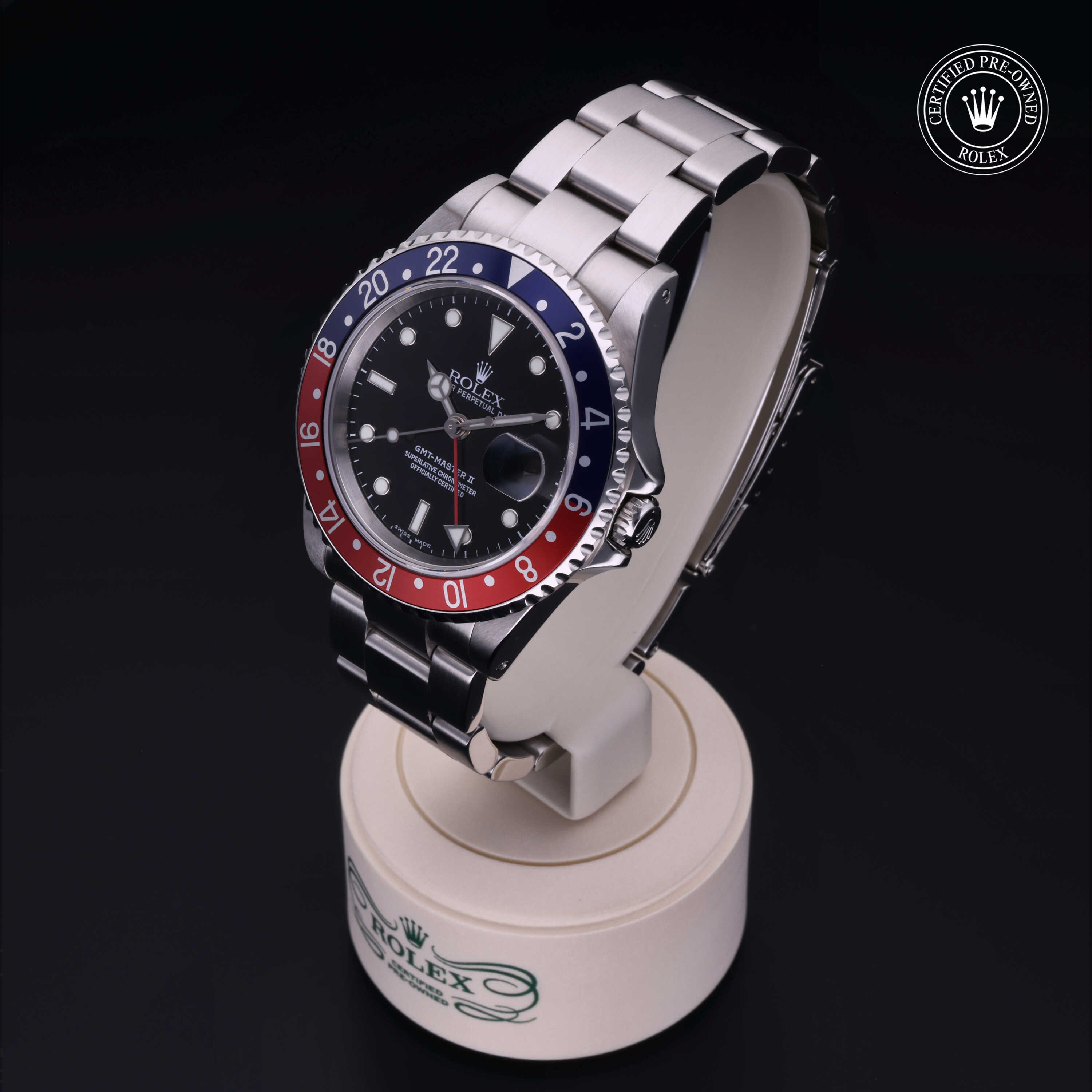 Rolex Certified Pre-Owned  40 in Steel, 16710BLRO | Verga 1947